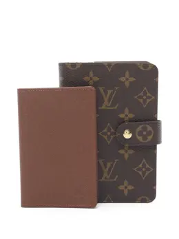 Louis Vuitton Pre-Owned: Коричневый кошелёк 