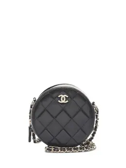CHANEL Pre-Owned: Чёрная сумка 