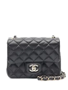 CHANEL Pre-Owned: Чёрная сумка 
