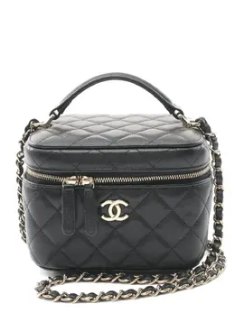 CHANEL Pre-Owned: Чёрная сумка 