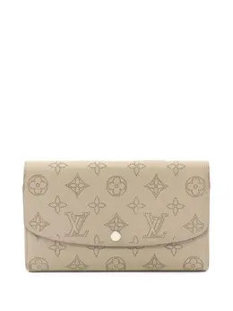 Louis Vuitton Pre-Owned: Бежевый кошелёк 