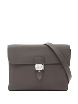 Hermès Pre-Owned: Серебристая сумка 