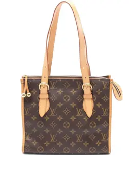 Louis Vuitton Pre-Owned: Коричневая сумка-шоппер 