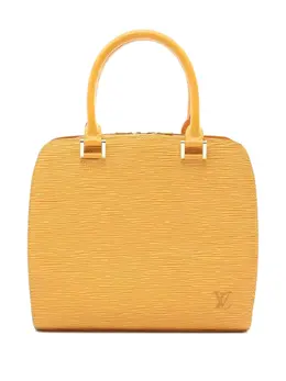 Louis Vuitton Pre-Owned: Жёлтая сумка 