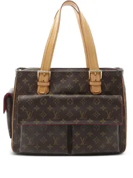 Louis Vuitton Pre-Owned: Коричневая сумка 