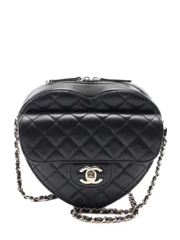 CHANEL Pre-Owned: Чёрная сумка 