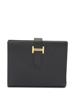 Hermès Pre-Owned: Чёрный кошелёк 