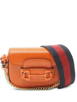 Gucci Pre-Owned: Оранжевая сумка 