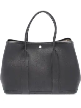 Hermès Pre-Owned: Чёрная сумка-шоппер 