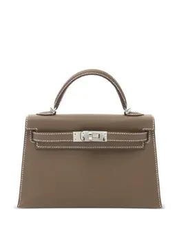 Hermès Pre-Owned: Коричневая сумка 