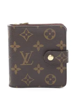 Louis Vuitton Pre-Owned: Коричневый кошелёк 