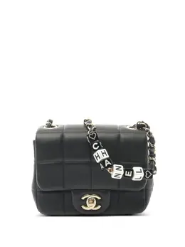 CHANEL Pre-Owned: Чёрная сумка 