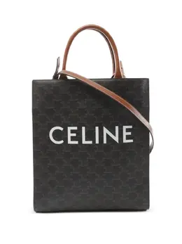 Céline Pre-Owned: Коричневая сумка-шоппер 