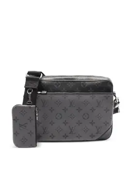 Louis Vuitton Pre-Owned: Чёрная сумка 
