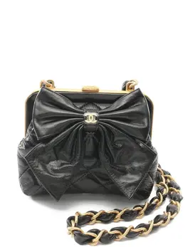 CHANEL Pre-Owned: Чёрная сумка 
