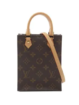 Louis Vuitton Pre-Owned: Коричневая сумка 