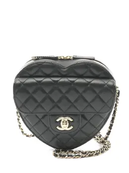 CHANEL Pre-Owned: Чёрная сумка 