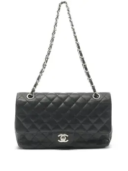 CHANEL Pre-Owned: Чёрная сумка 