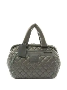 CHANEL Pre-Owned: Сумка цвета хаки 