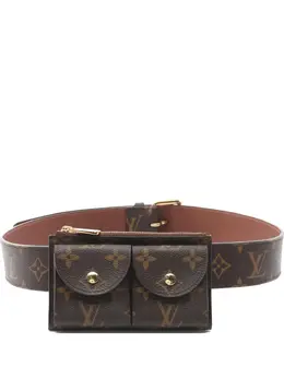Louis Vuitton Pre-Owned: Коричневая сумка 