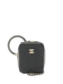 CHANEL Pre-Owned: Чёрная сумка 