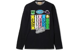 Gucci: Чёрная футболка 