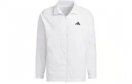 Adidas: Белая куртка 