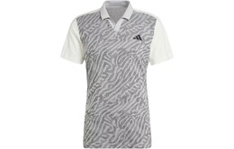 Adidas: Серая рубашка 