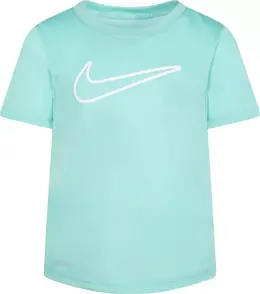 Nike: Зелёная футболка  Dri FIT