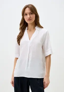 United Colors of Benetton: Белая блуза 