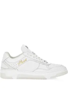 Philipp Plein: Белые кроссовки 