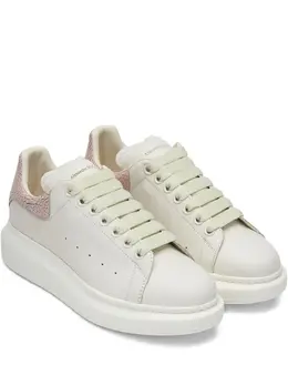 Alexander McQueen: Светлые кроссовки  Oversized