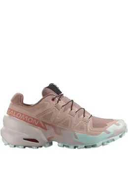 Salomon: Розовые кроссовки 