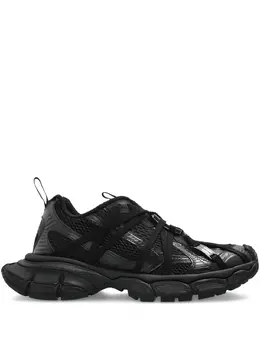 Balenciaga: Чёрные кроссовки 