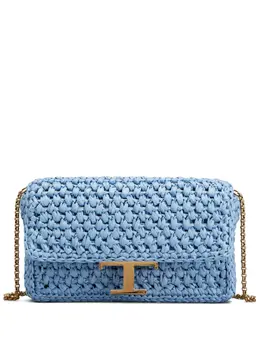 Tod's: Голубая сумка 