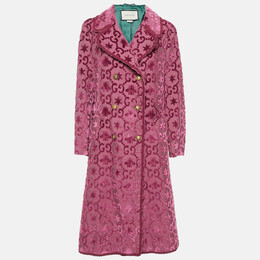 Gucci: Тёмное пальто 