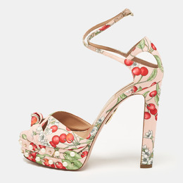 Aquazzura: Многоцветные сандалии 