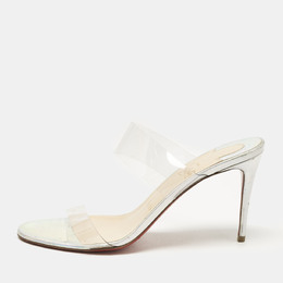 Christian Louboutin: Прозрачные сандалии 