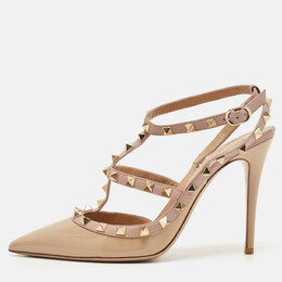 Valentino: Розовые туфли  Rockstud