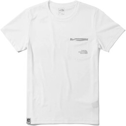 The North Face: Белая футболка 