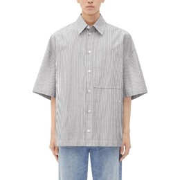 Bottega Veneta: Серая рубашка 
