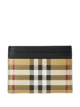 Burberry: Бежевый картхолдер 