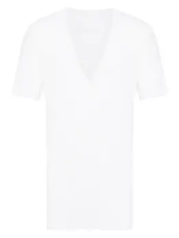MM6 Maison Margiela: Белая футболка 