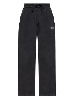 Balenciaga: Чёрные брюки  Track