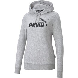 PUMA: Серая толстовка  Ess