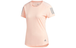 Adidas: Розовая футболка 