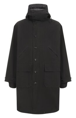 Maison Margiela: Чёрный пуховик 