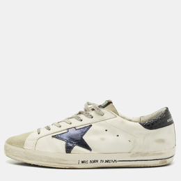 Golden Goose: Белые кроссовки  Superstar