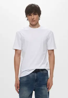 Calvin Klein: Белая футболка 