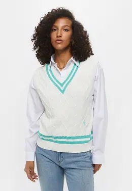 Sporty & Rich: Белый жилет 
